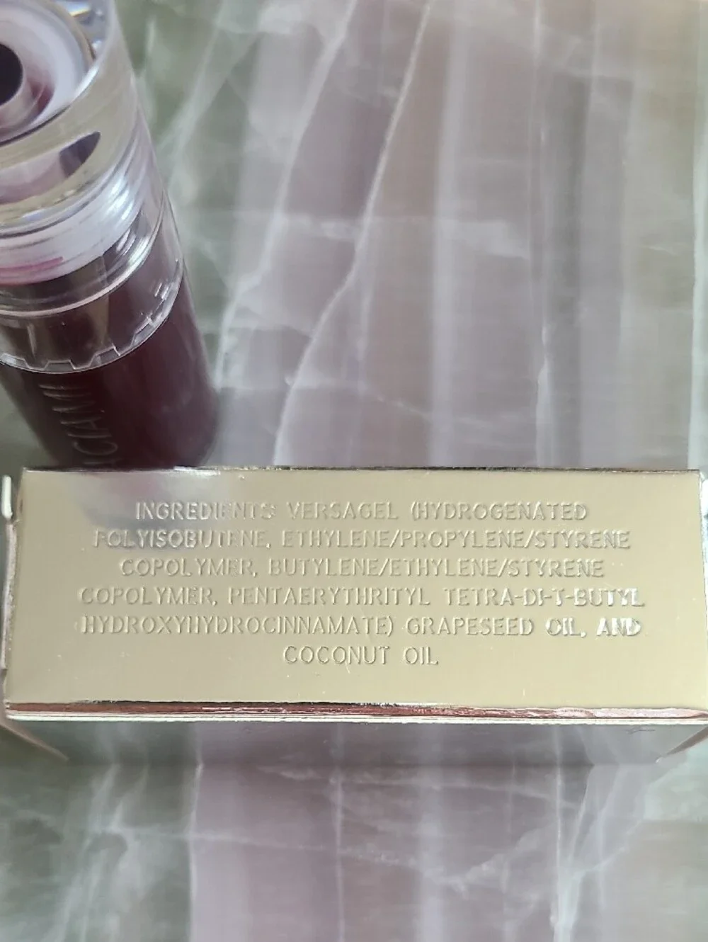 BACIAMI Lip Gloss - Dark Honey (Deep Red)